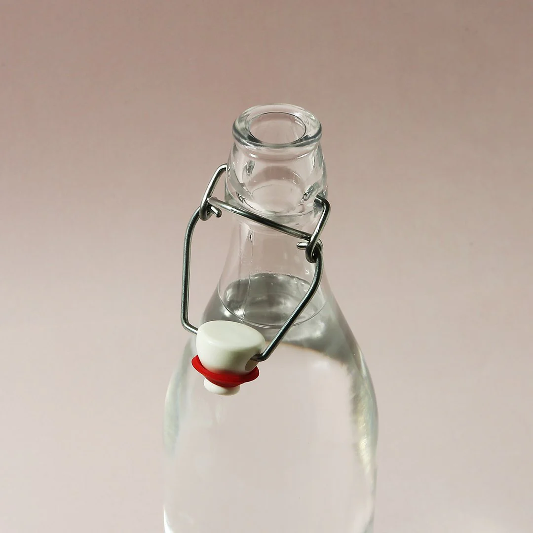 Bormioli Water Bottle - Clear - 1L - Image 4