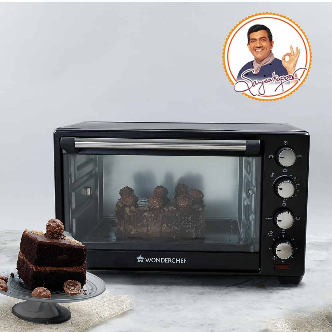 Wonderchef Renewed Oven Toaster Griller (OTG) - 28L | Black with Rotisserie | Auto-shut off | Heat-resistant Tempered Glass | Multi-stage Heat Selection - Image 9