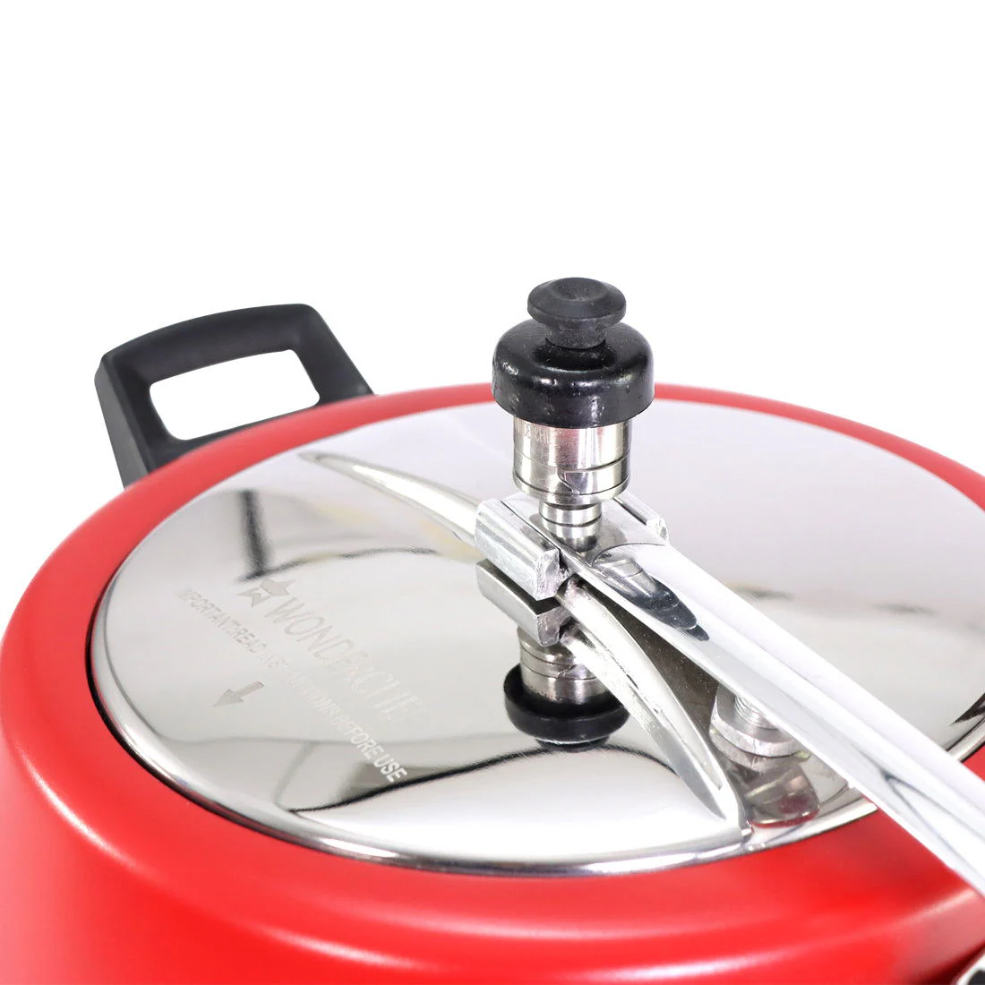 Regalia Induction Base 5L Pressure Cooker with Inner Lid, 2 Years Warranty, Red - Image 4