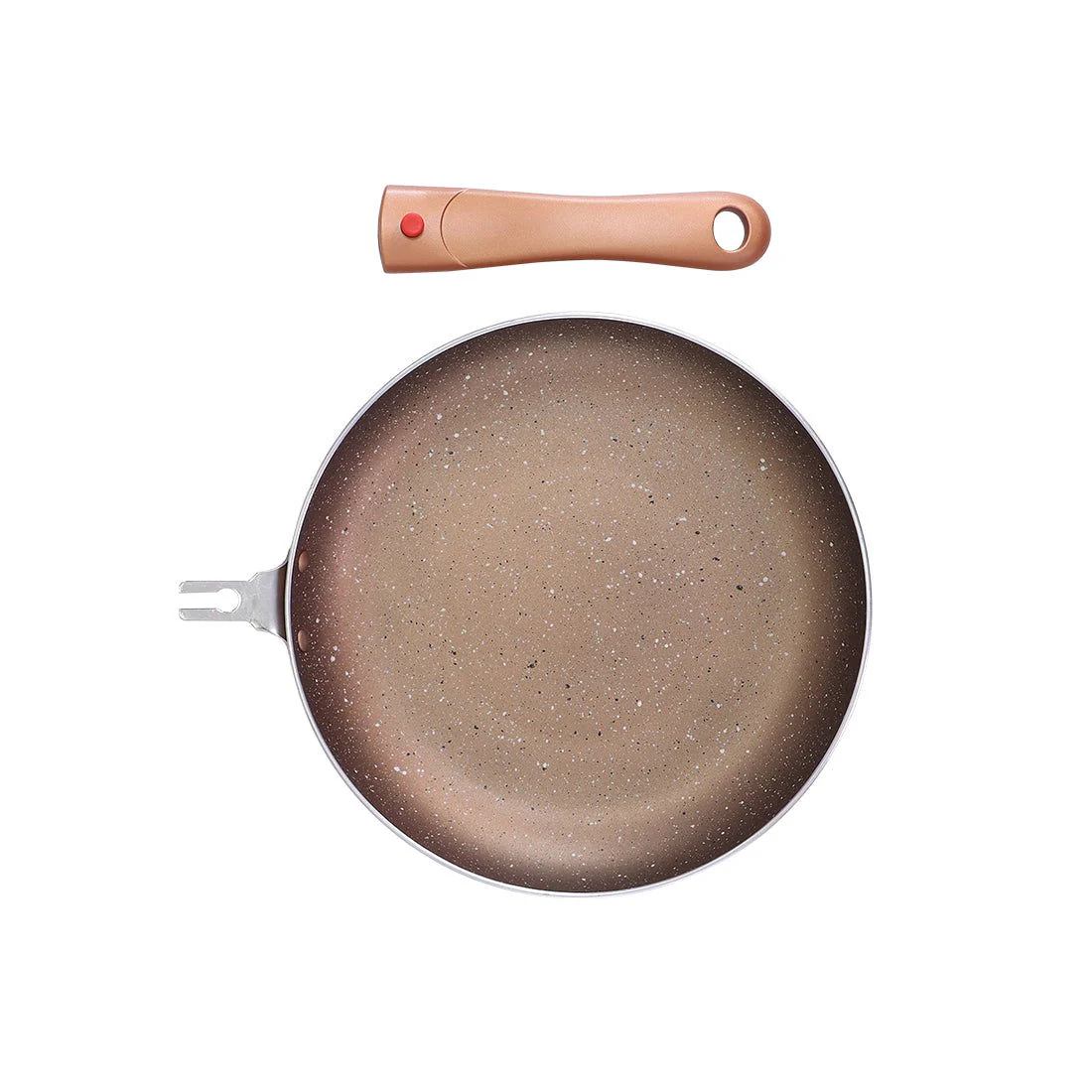 Wonderchef Renewed Ruby Plus Aluminium 24cm Fry Pan | Non-stick | Induction Use | PFOA/Heavy Metals Free - Image 3