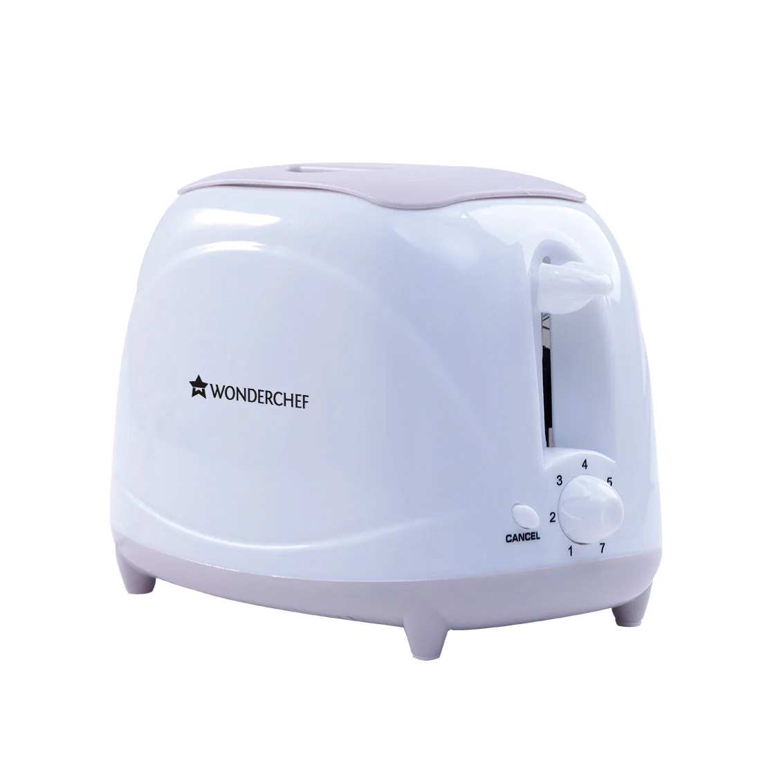 Ultima Pop-up Toaster with Lid Cover|700 Watt| 2 Bread Slice Automatic Pop-up Electric Toaster for Kitchen| 7- Level Browning Controls|Wide Bread Slots| Auto Shut Off|Mid Cycle Cancel Feature| Removable Crumb Tray| Easy to Clean| White| 2 Year Warranty - Image 7