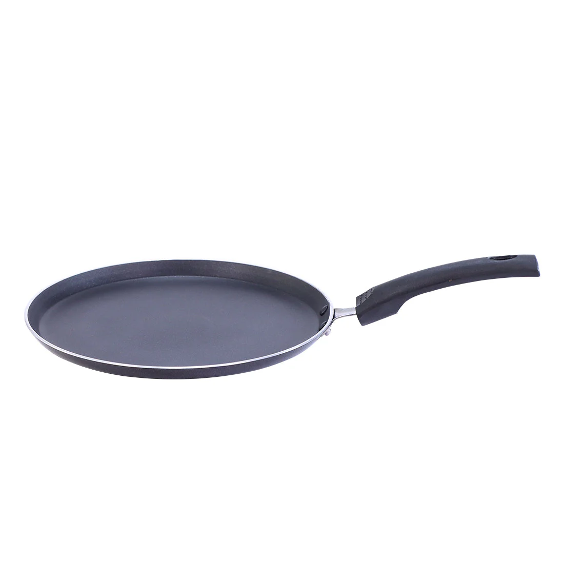 Wonderchef Renewed Platinum Plus Non-Stick Cookware Set of 4 | Kadhai with Glass Lid 24cm, Fry Pan 24cm & Dosa Tawa 25cm | Cool-Touch Bakelite Handle | Pure Grade Aluminium | PFOA Free | 1 Year Warranty | Black - Image 10