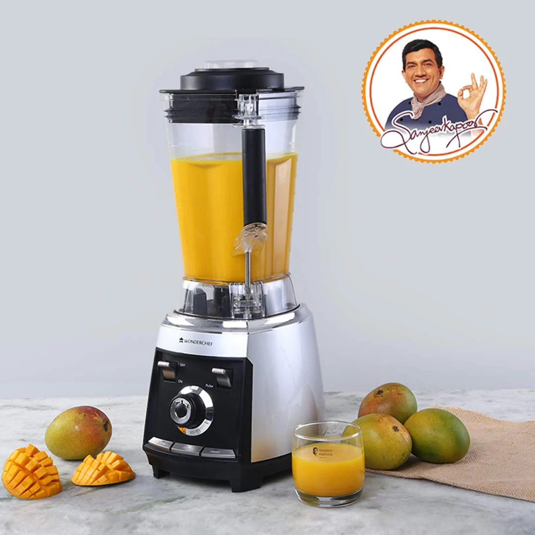 Wonderchef Renewed Regalia Professional Power Blender with Pulse Function| 3-in-1 Mixer, Blender, Grinder | 1200 Watt Full Copper Motor| Unbreakable 2 Litre Jar| Commercial Heavy Duty Blender| 1 Year Warranty - Image 7