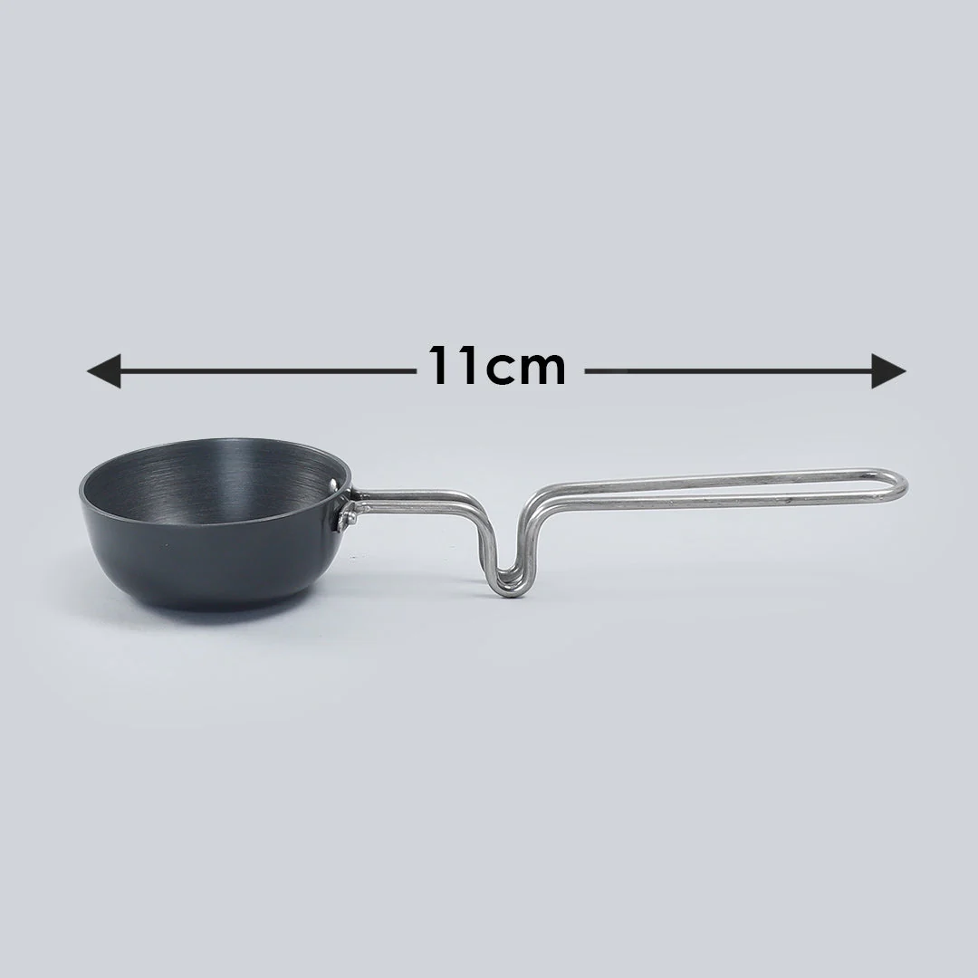 Aluminium Hard anodized Tadka Pan Large - Image 6